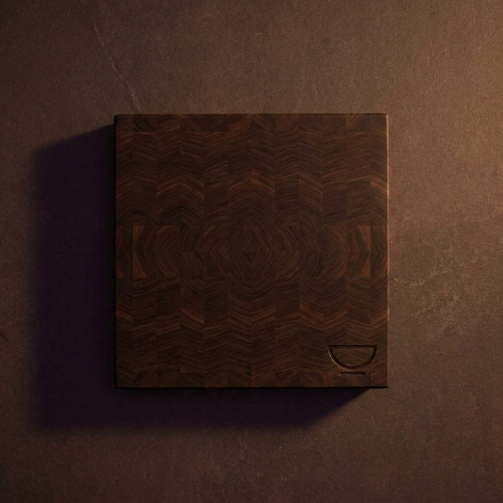 Serving board, walnut — Walnut, oiled