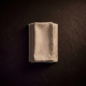Napkins, set of six — Washed linen, 190 gsm