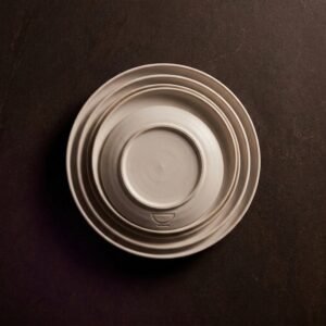 Dinner plates, set of four — Vitrified stoneware