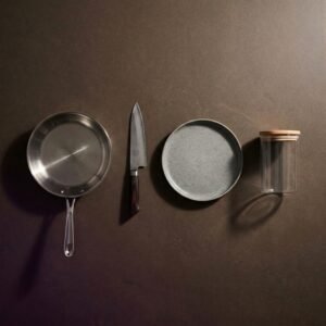 Prep set — Maple, stainless, stoneware